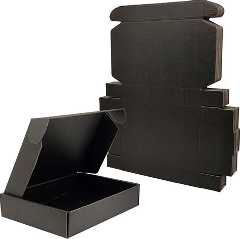 black metal box packaging|wholesale black shipping boxes.